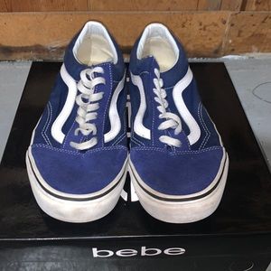 Mens blue vans